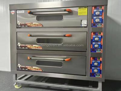 Промышленная Двухнастольная Коммерческая Газовая И Электрическая Печь Для Выпечки,Оборудование Для Пекарни И Пиццы